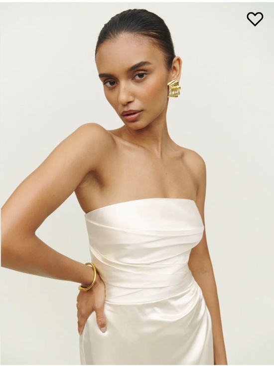 Reformation Barrow Silk Dress - Picture 2 of 8